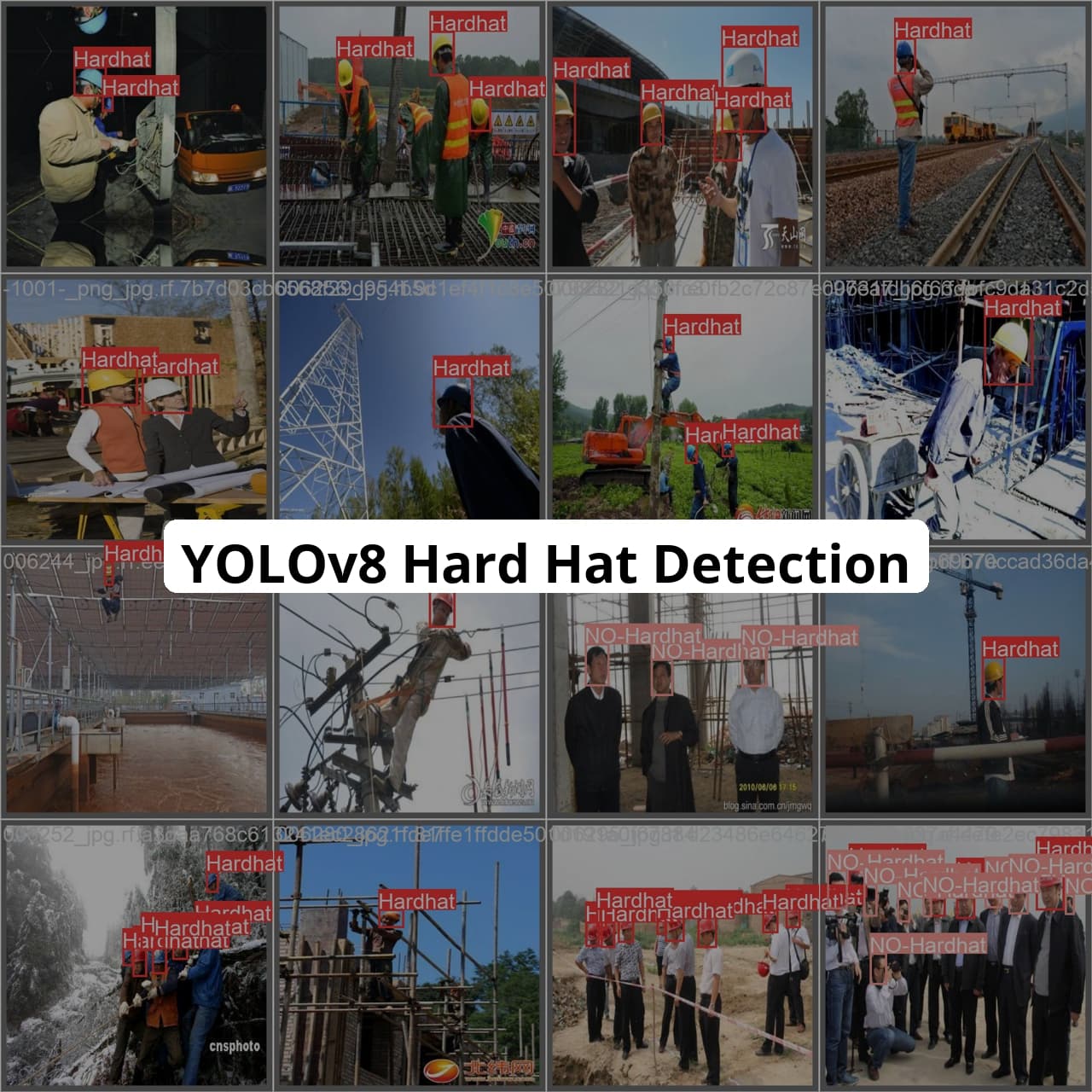YOLOv8n Hard Hat Detection: Real-time Safety Monitoring